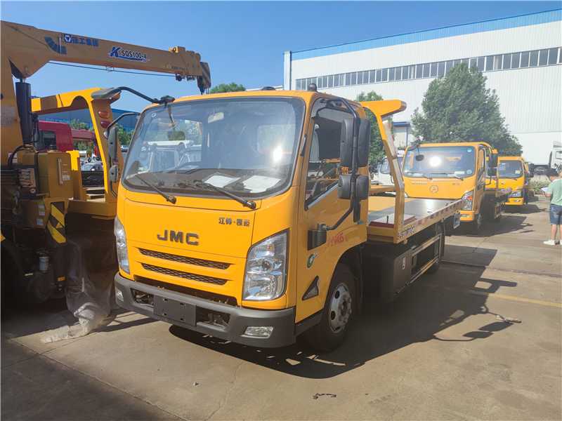 國(guó)六江鈴凱運(yùn)藍(lán)牌一拖二清障車